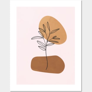 Minimalist Scandinavian, Abstract Geometric Art, Botanical Art Posters and Art